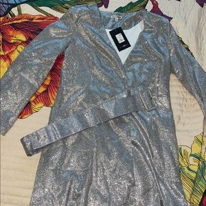 BRAND NEW GLITTER BLAZER DRESS